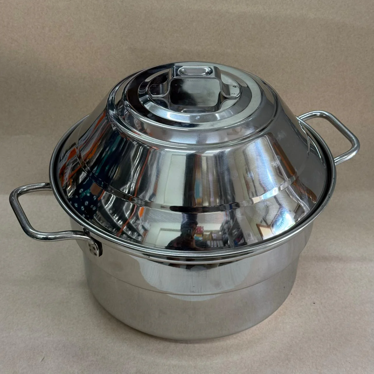 12 Idli Pot with Handle – Salem Stainless Steel | Induction Compatible - Image 8