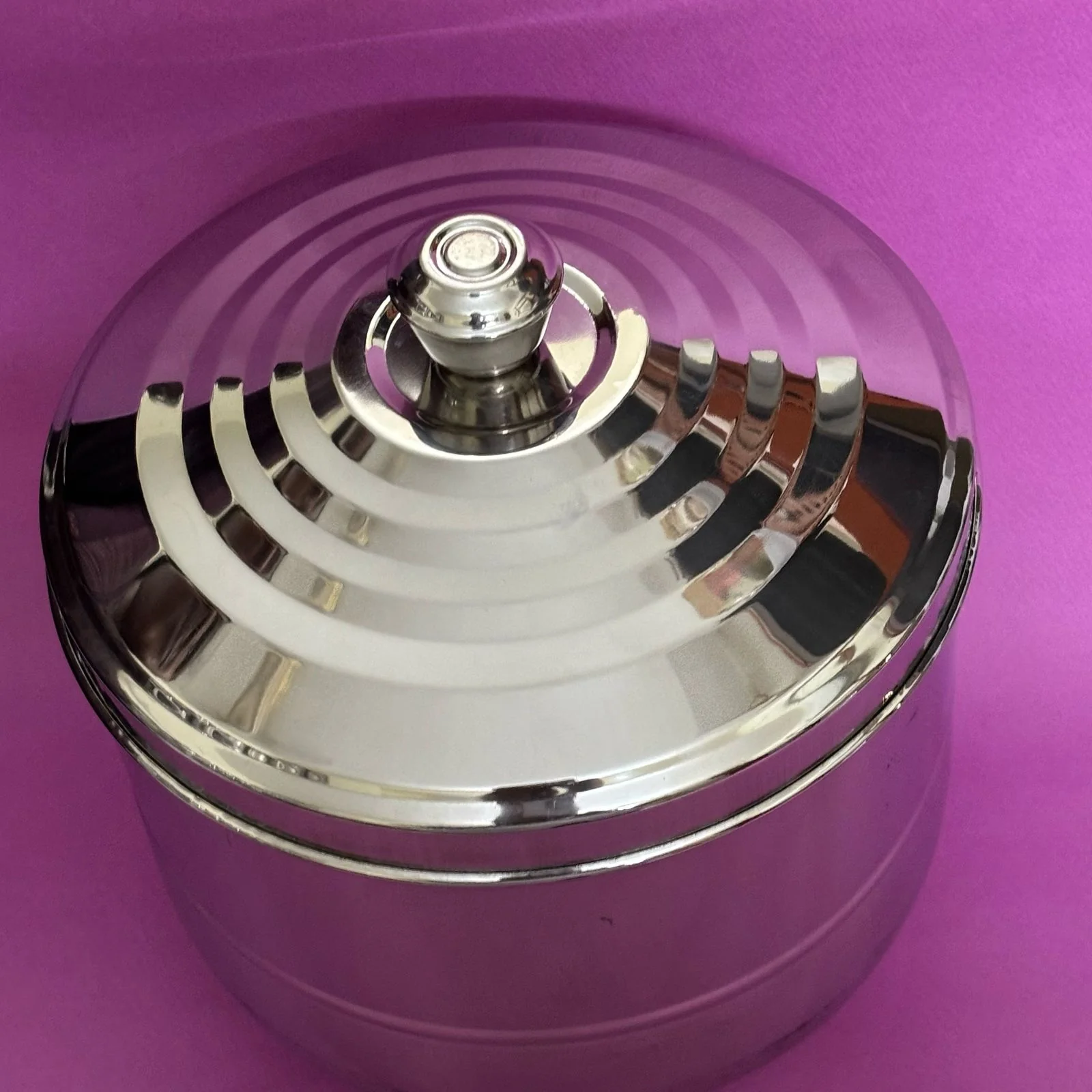 Appalam Strainer - Appalam Storage Container in stainless steel - Image 4