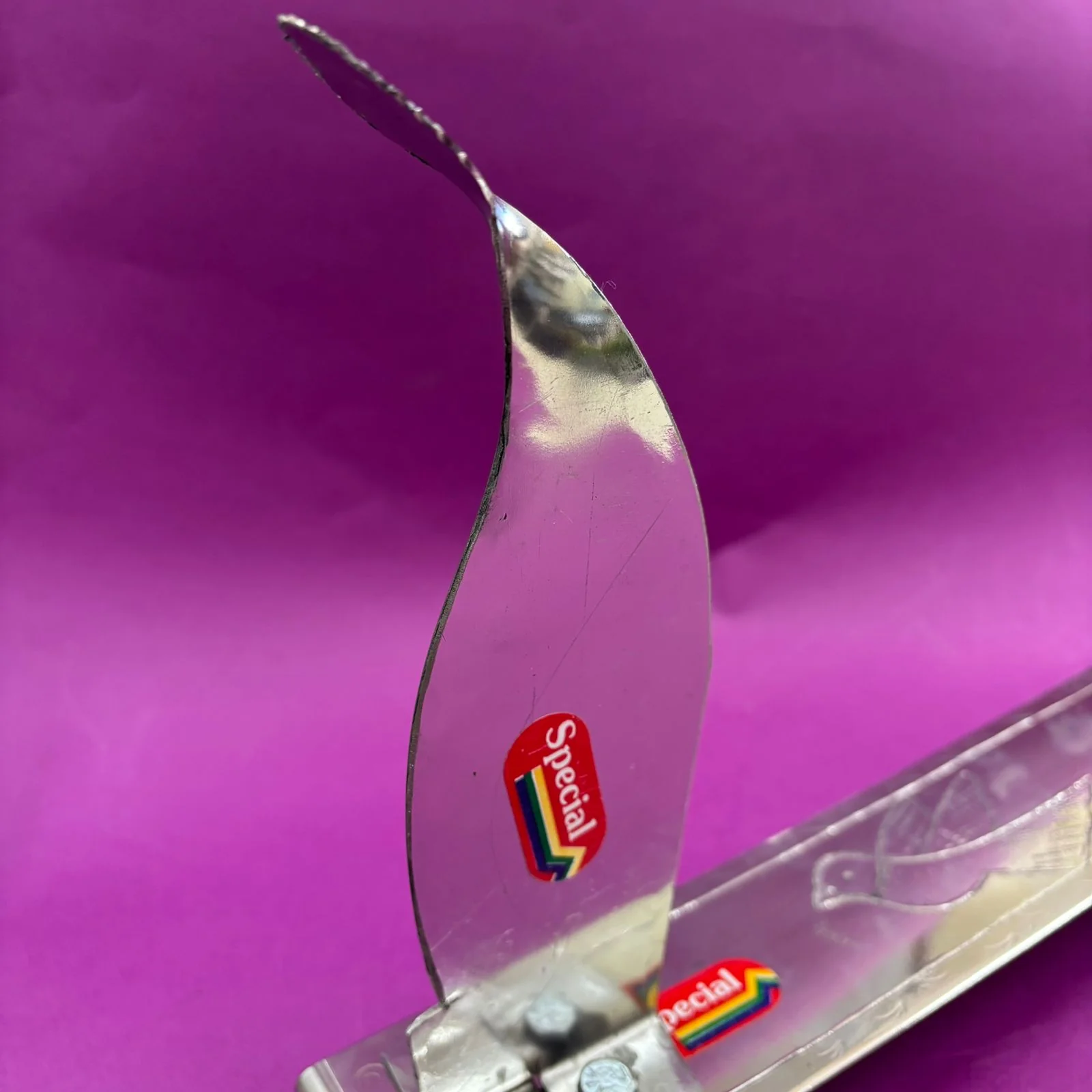 Aruvamanai in Stainless Steel – Traditional Kitchen Cutting Tool - Image 2