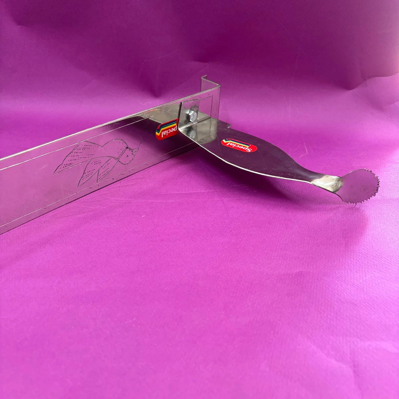 Aruvamanai in Stainless Steel – Traditional Kitchen Cutting Tool - Image 3