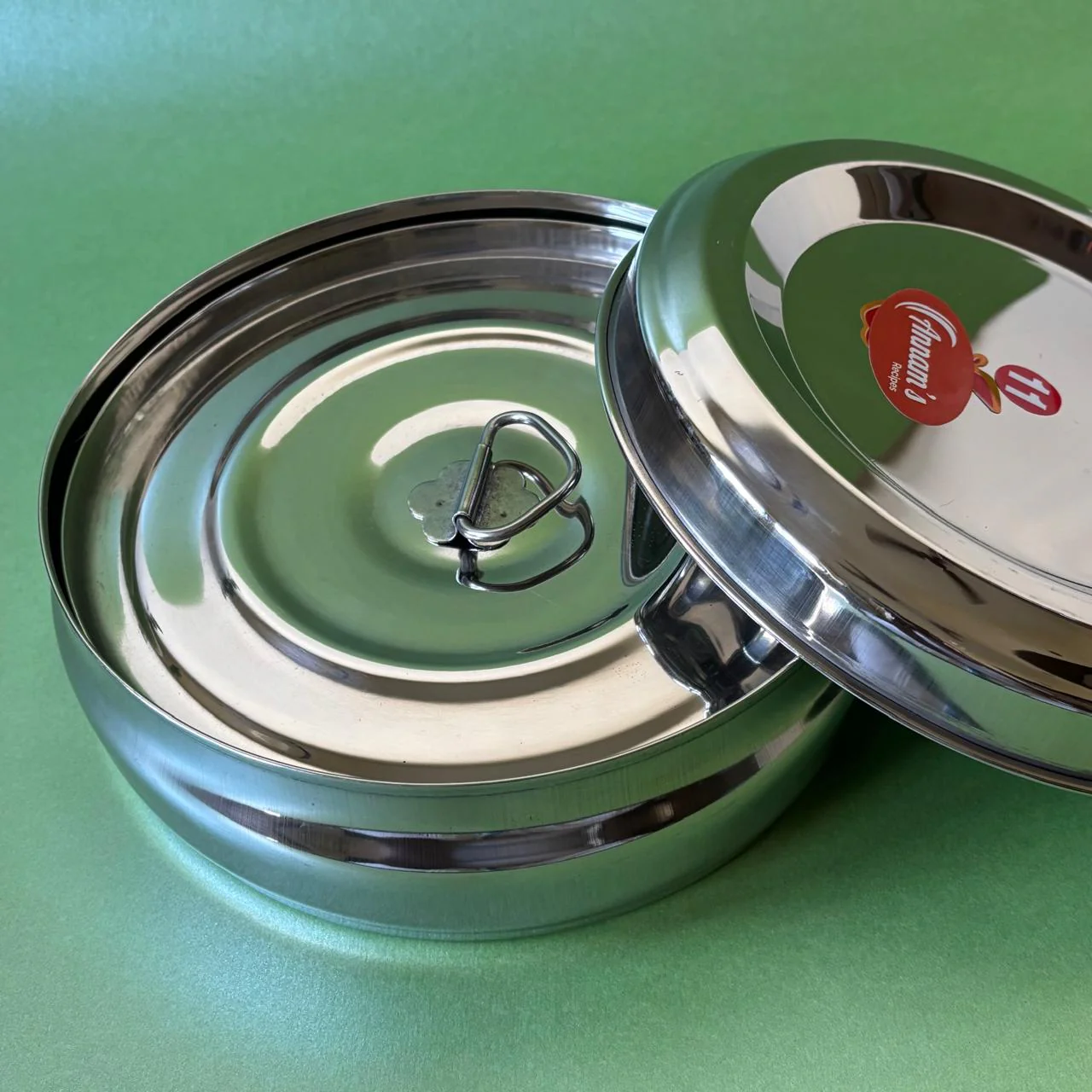 Bulging Masala box -Anjaraipetti | Stainless steel - Image 3