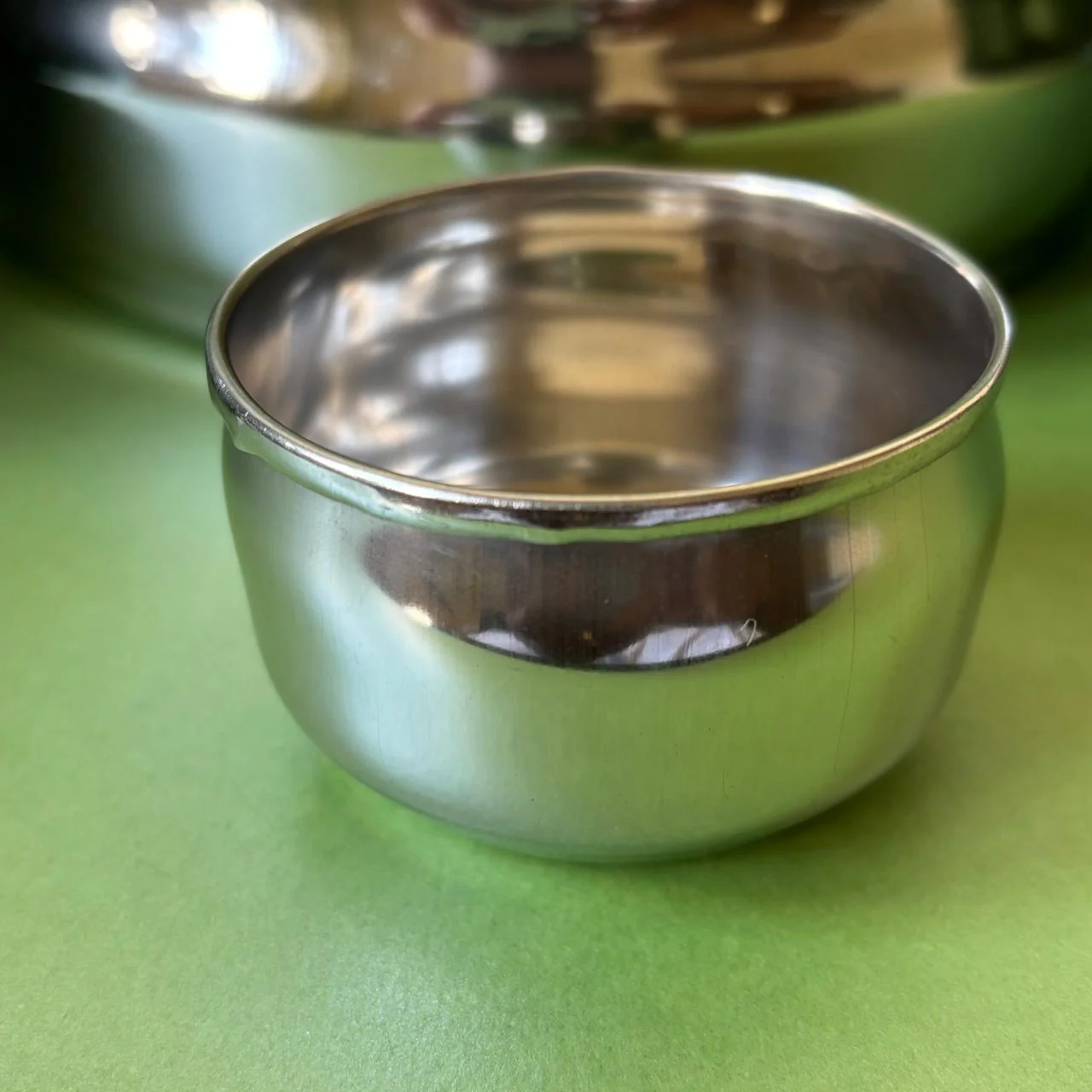 Bulging Masala box -Anjaraipetti | Stainless steel - Image 4