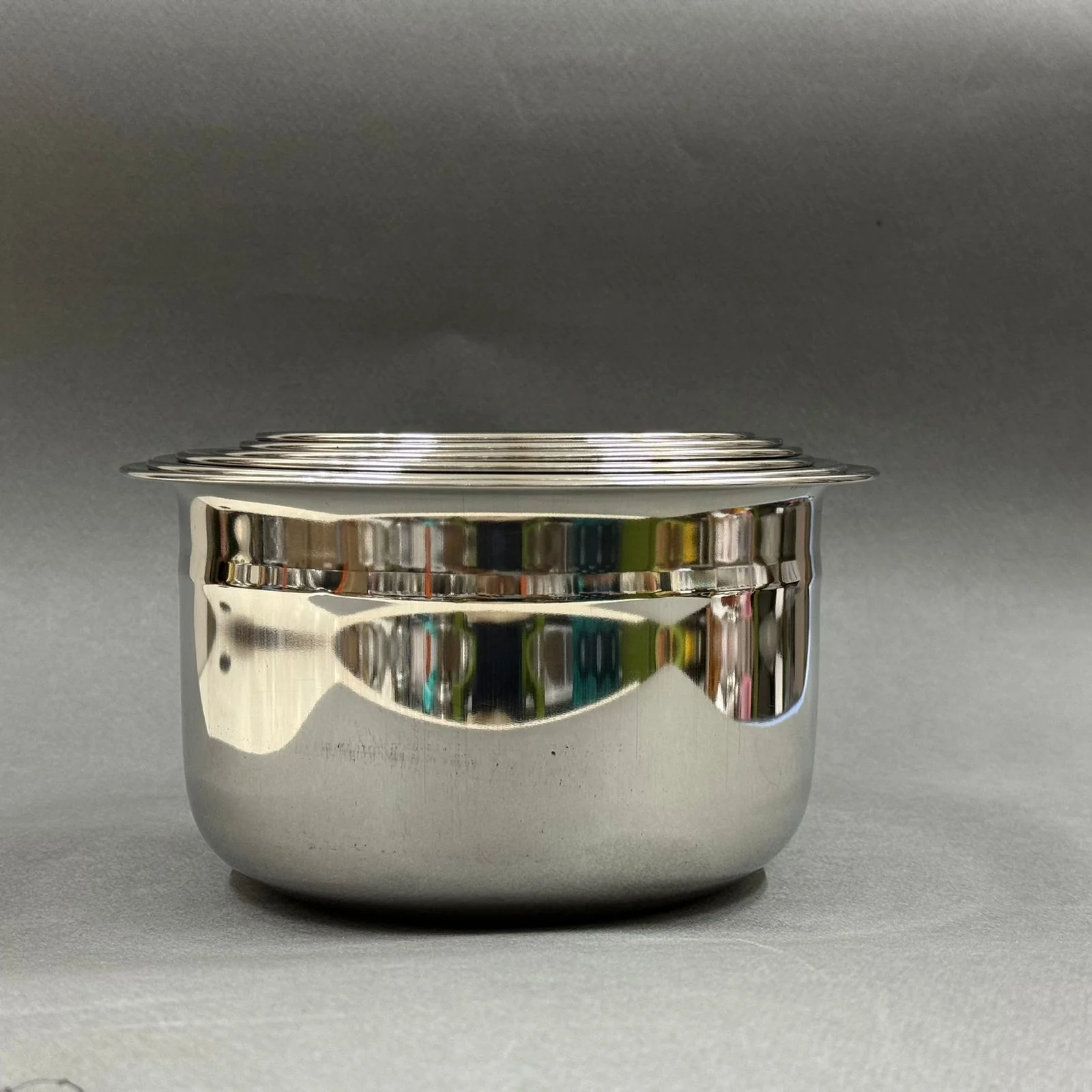 Chettinad Mysore Adukku Set of 6 - Stainless Steel Serving Bowls - Image 4
