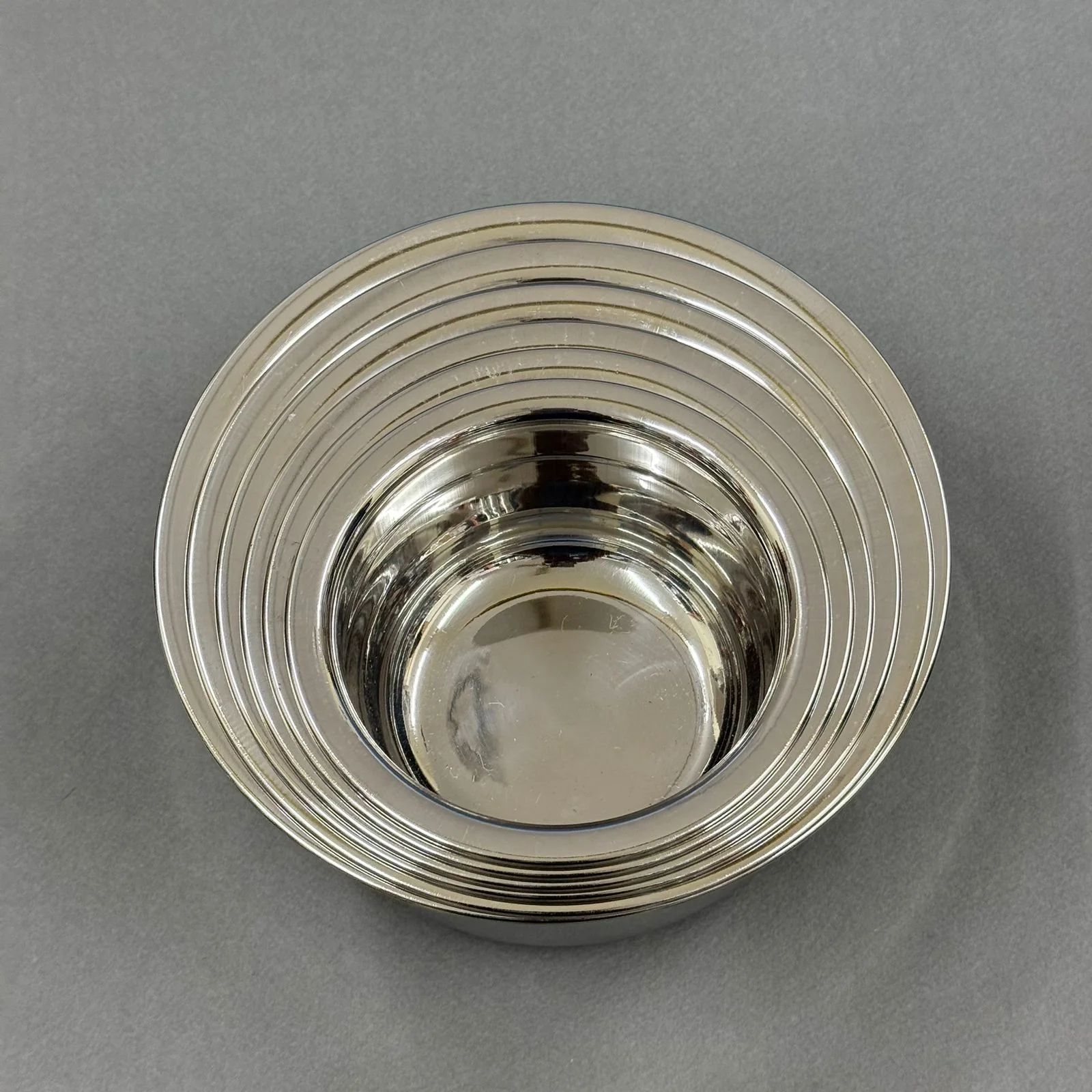 Chettinad Mysore Adukku Set of 6 - Stainless Steel Serving Bowls - Image 5