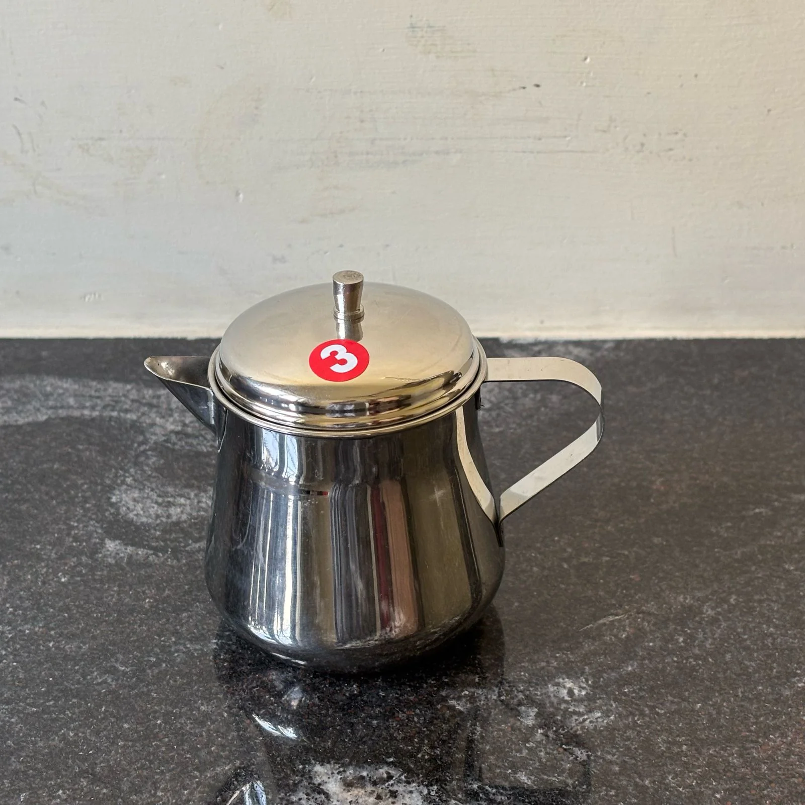 Decoction Cup in stainless steel / ghee or oil pot - Image 3