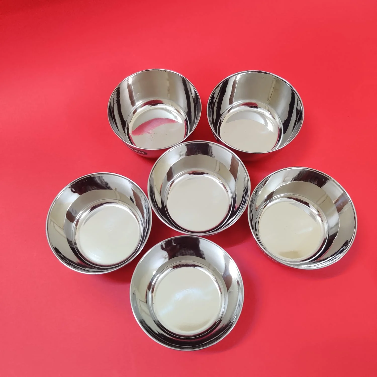 Dessert Cup Stainless Steel set of 6 - Image 4