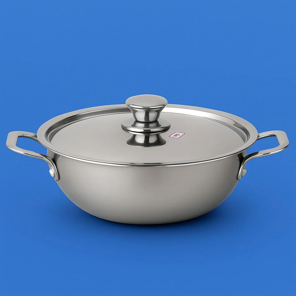 ES TriPly Kadai - Stainless Steel - Image 4