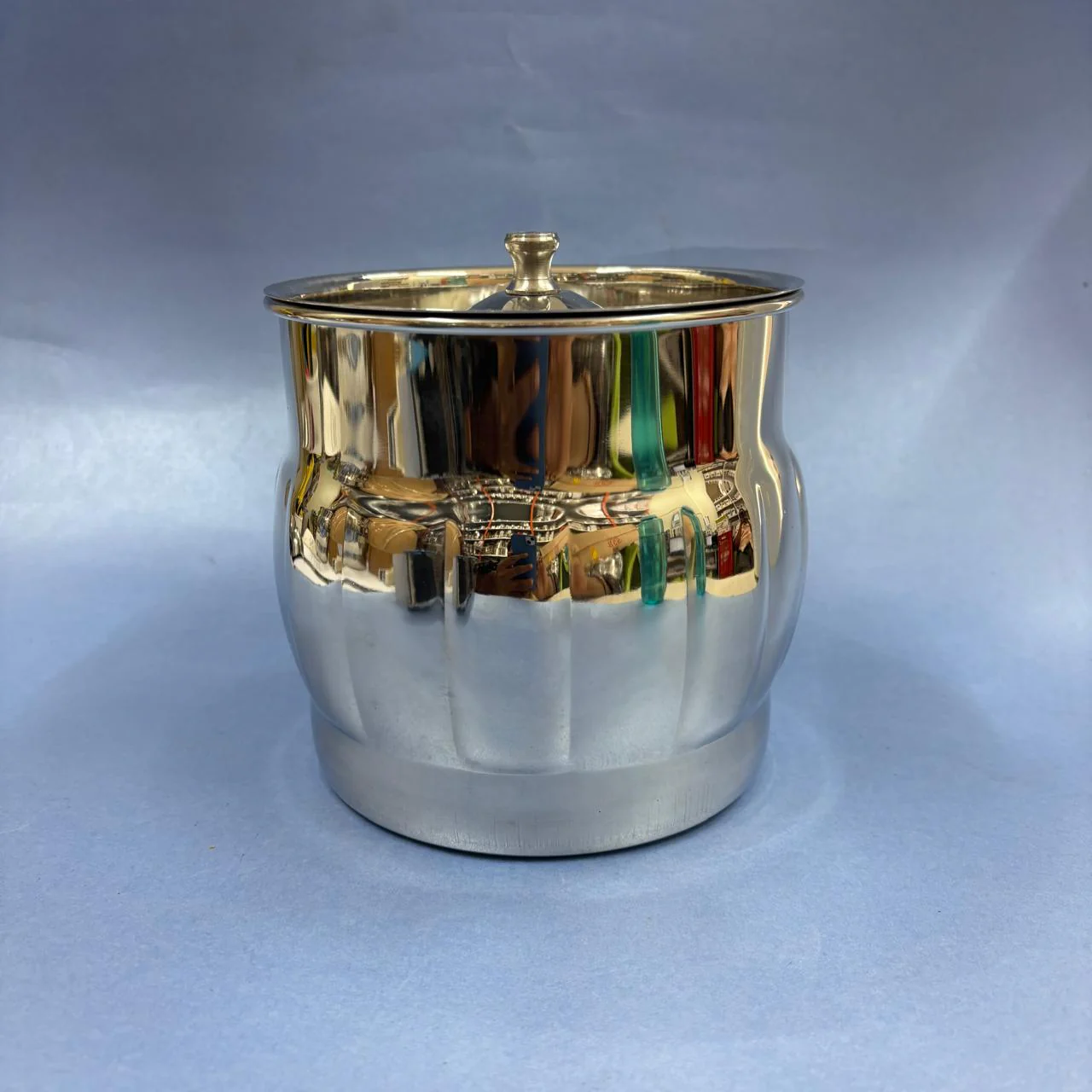 Fancy Stainless Steel Storage Container with Lid - Image 4