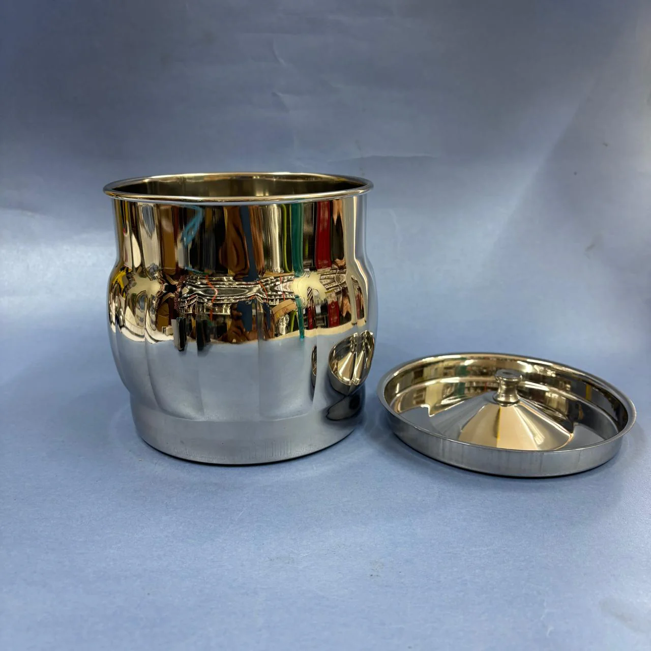 Fancy Stainless Steel Storage Container with Lid - Image 7
