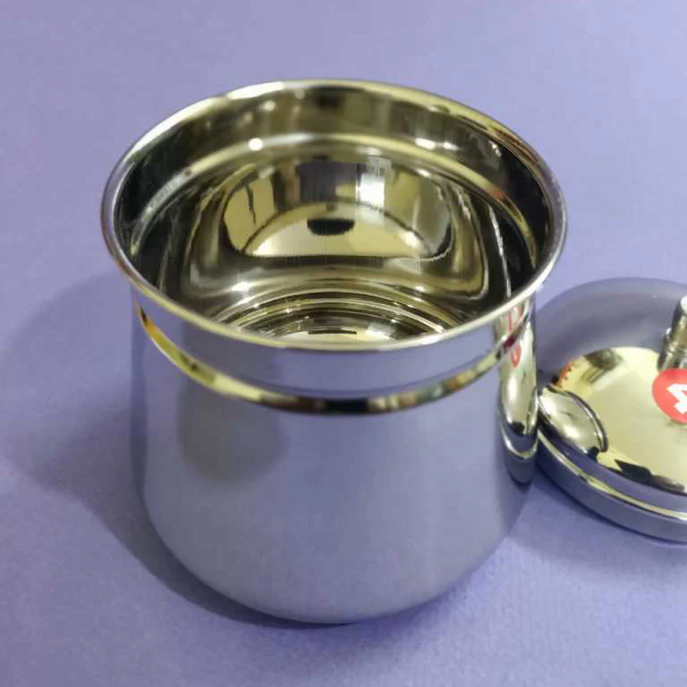 Ghee Pot in Stainless Steel - Image 3