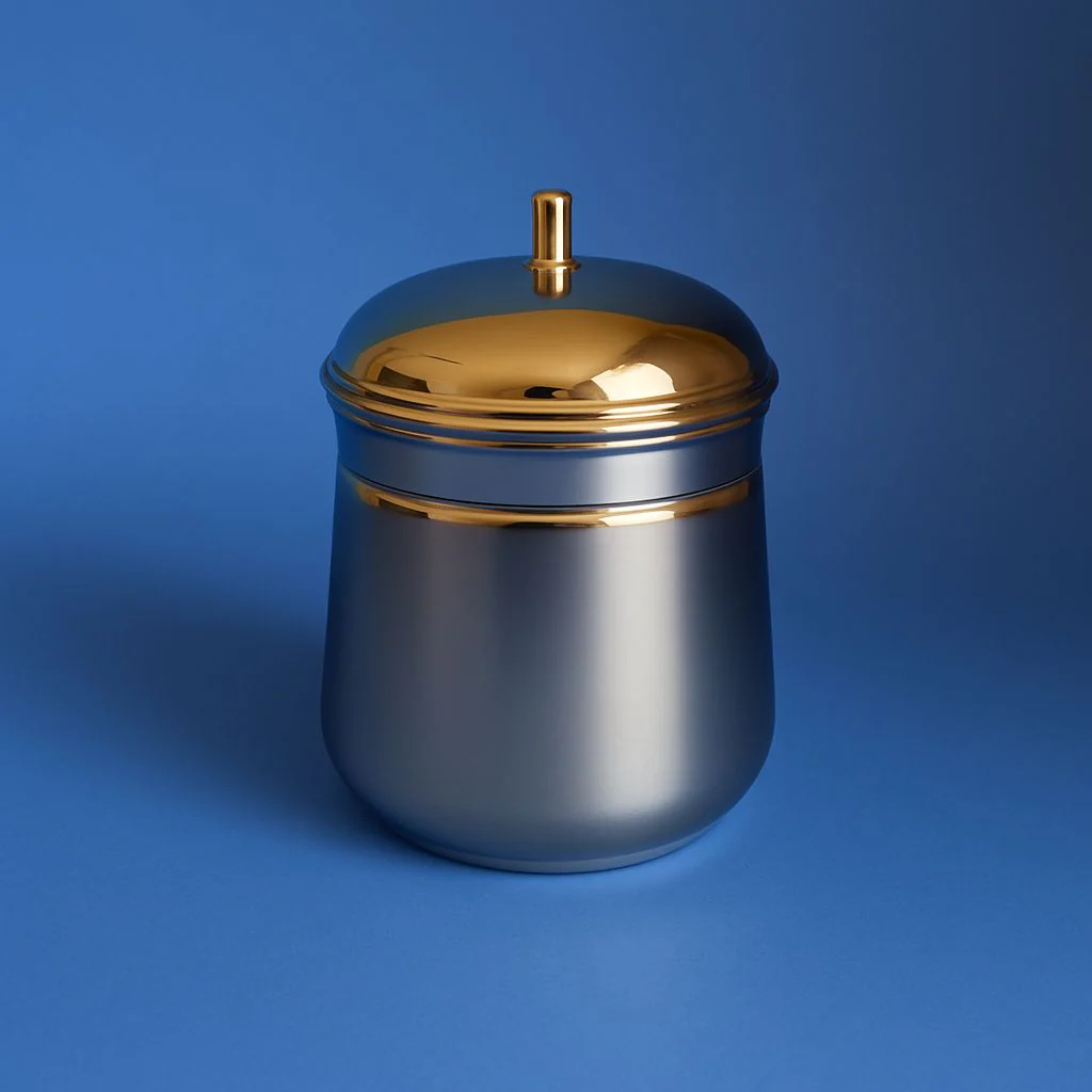 Ghee Pot in Stainless Steel - Image 5