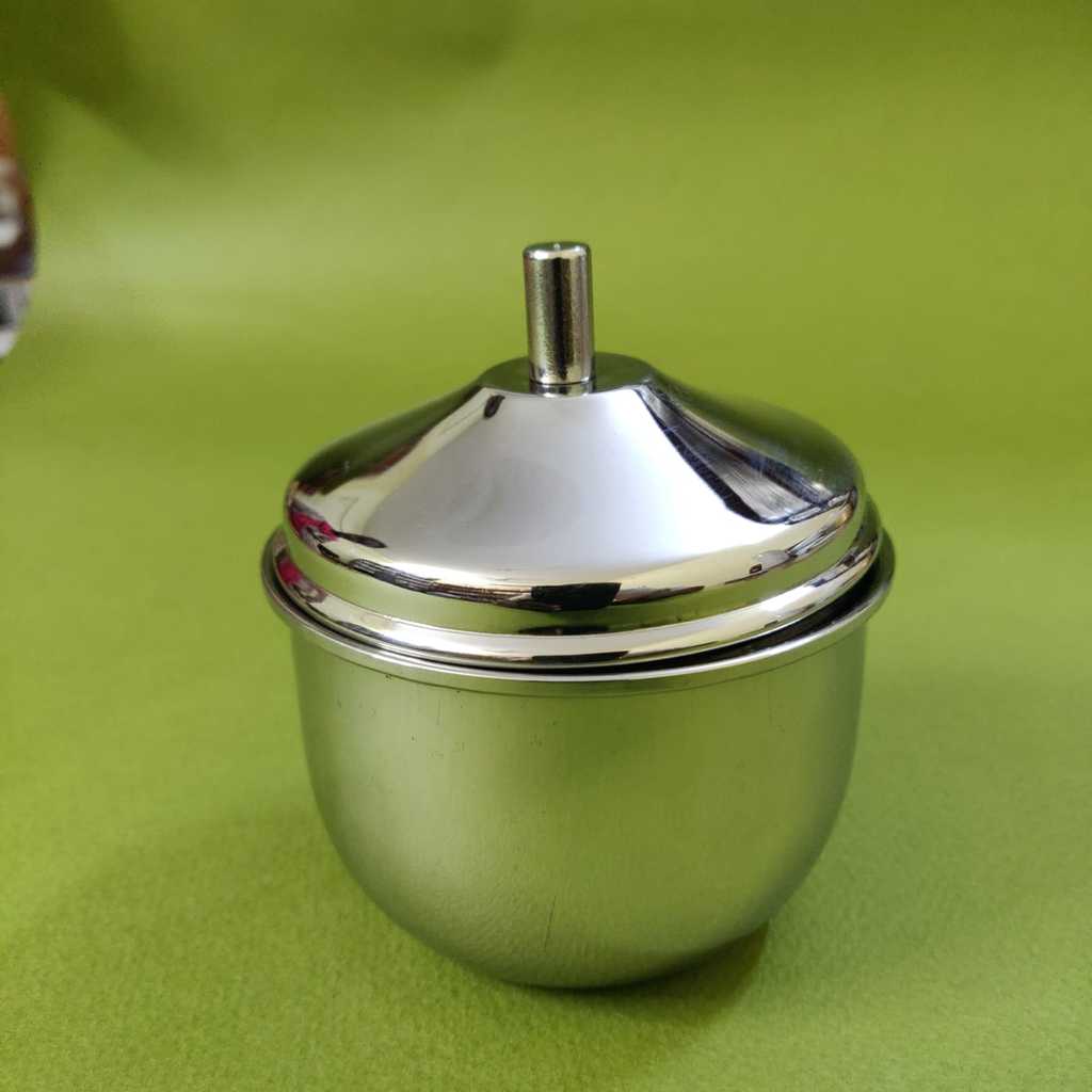 Ghee Pot Chettinad Mini | Ghee Container Steel