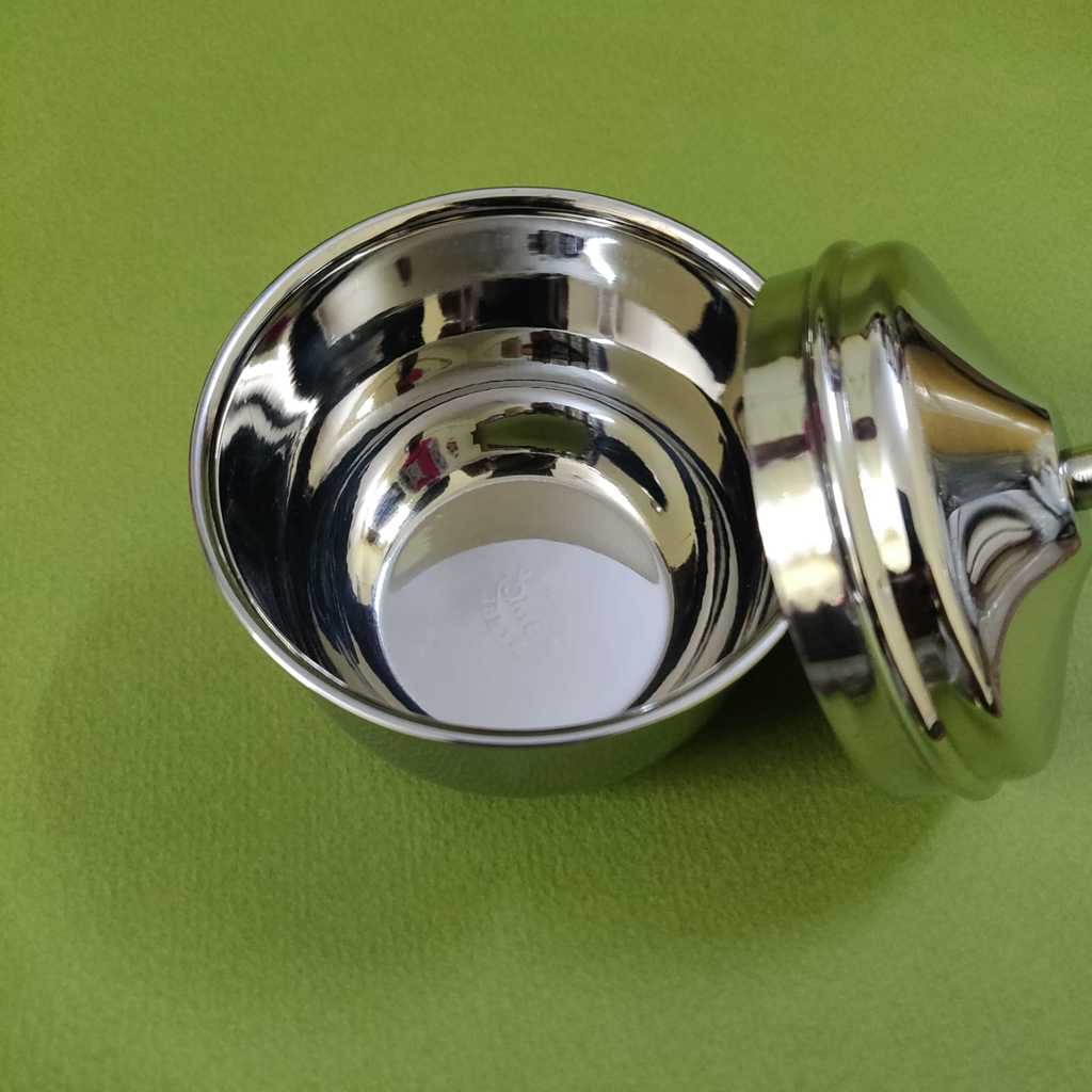 Ghee Pot Chettinad Mini | Ghee Container Steel - Image 2