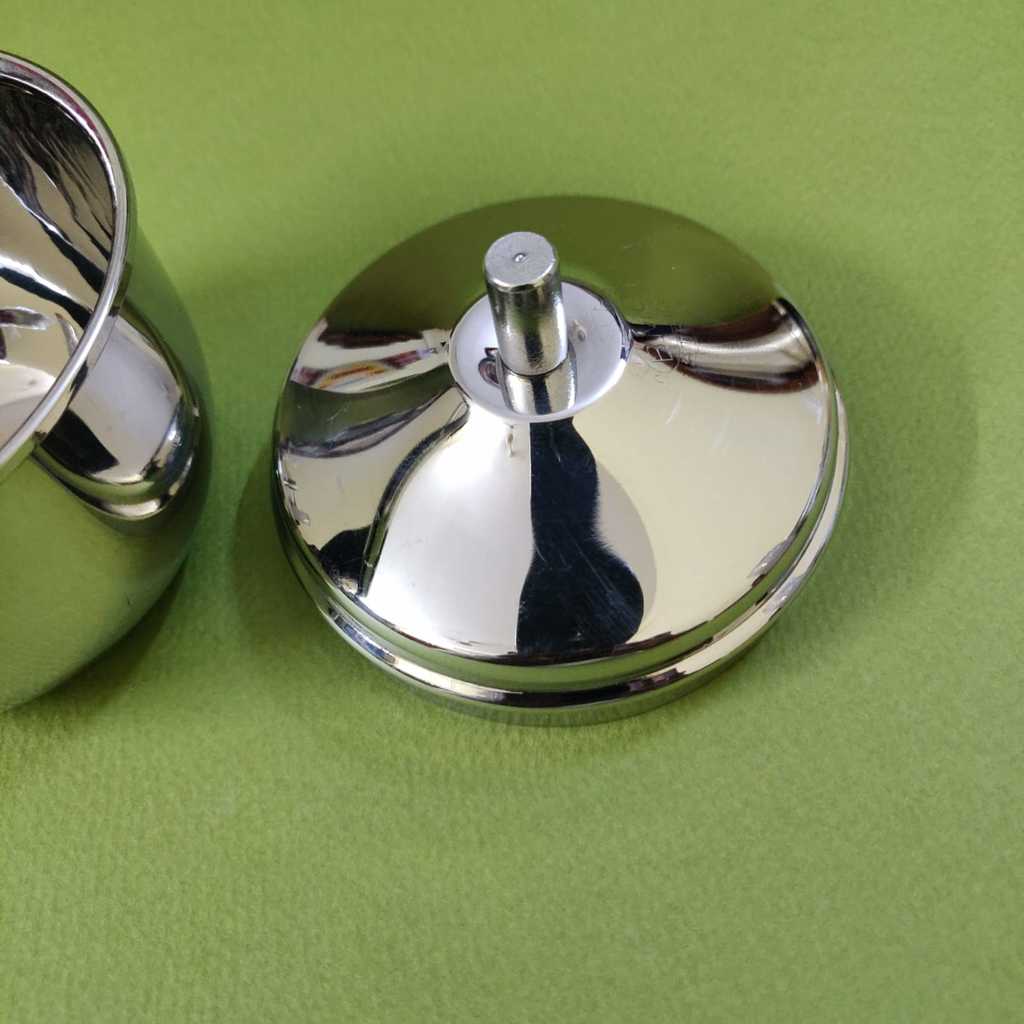 Ghee Pot Chettinad Mini | Ghee Container Steel - Image 3