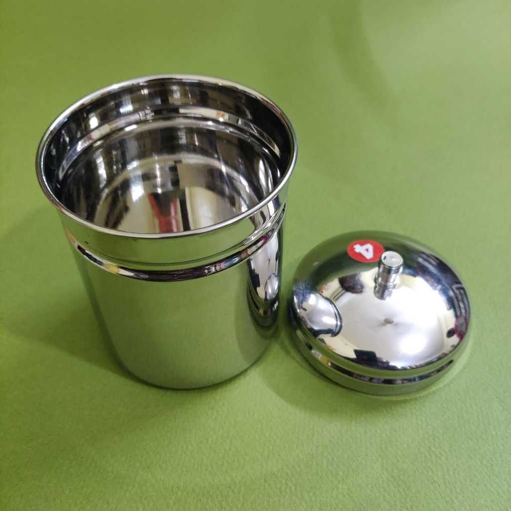Ghee Pot Chettinad| Ghee Container Steel - Image 2