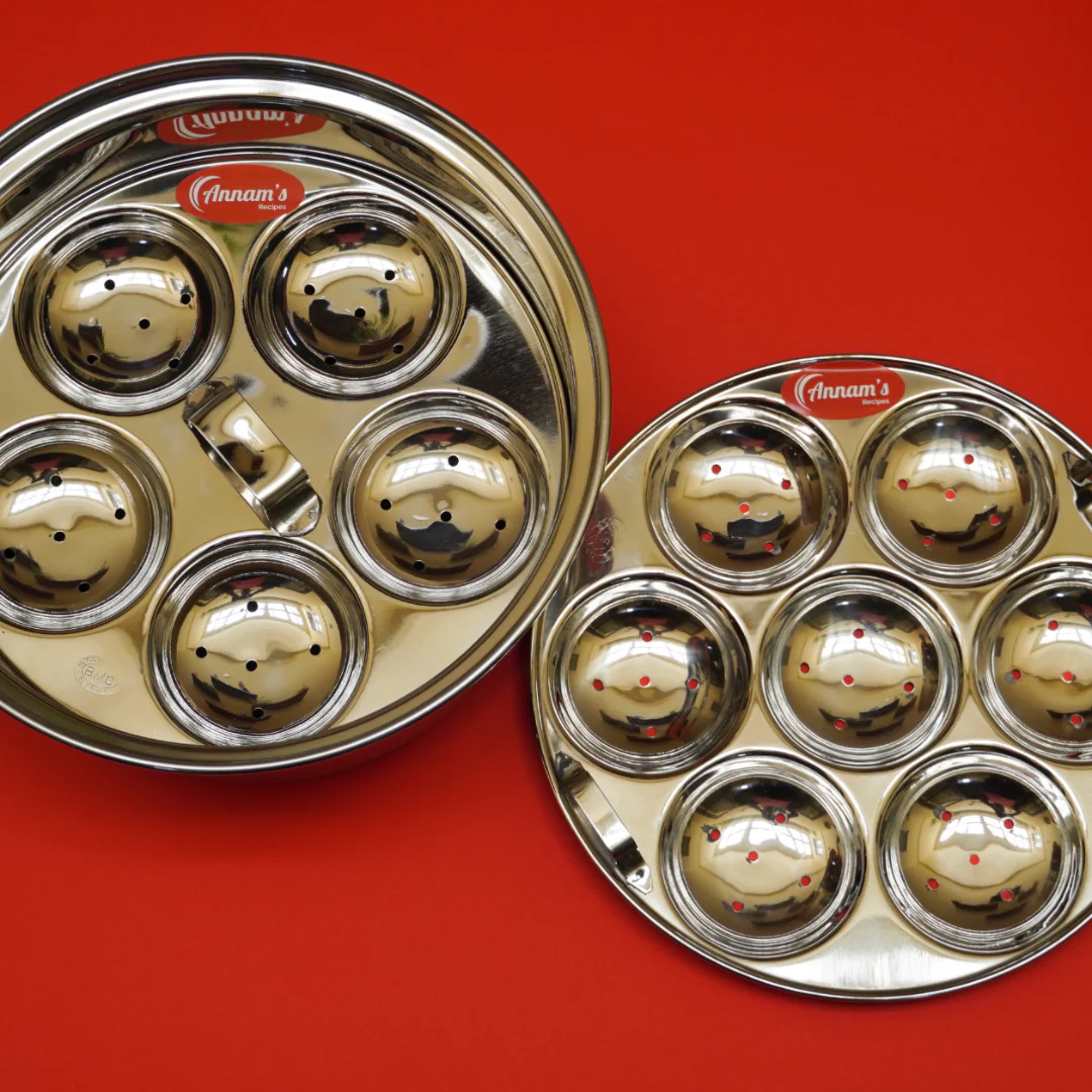 12 Idli Pot Set | Idli Maker Big (12 Idlis) - Induction Compatible - Image 3