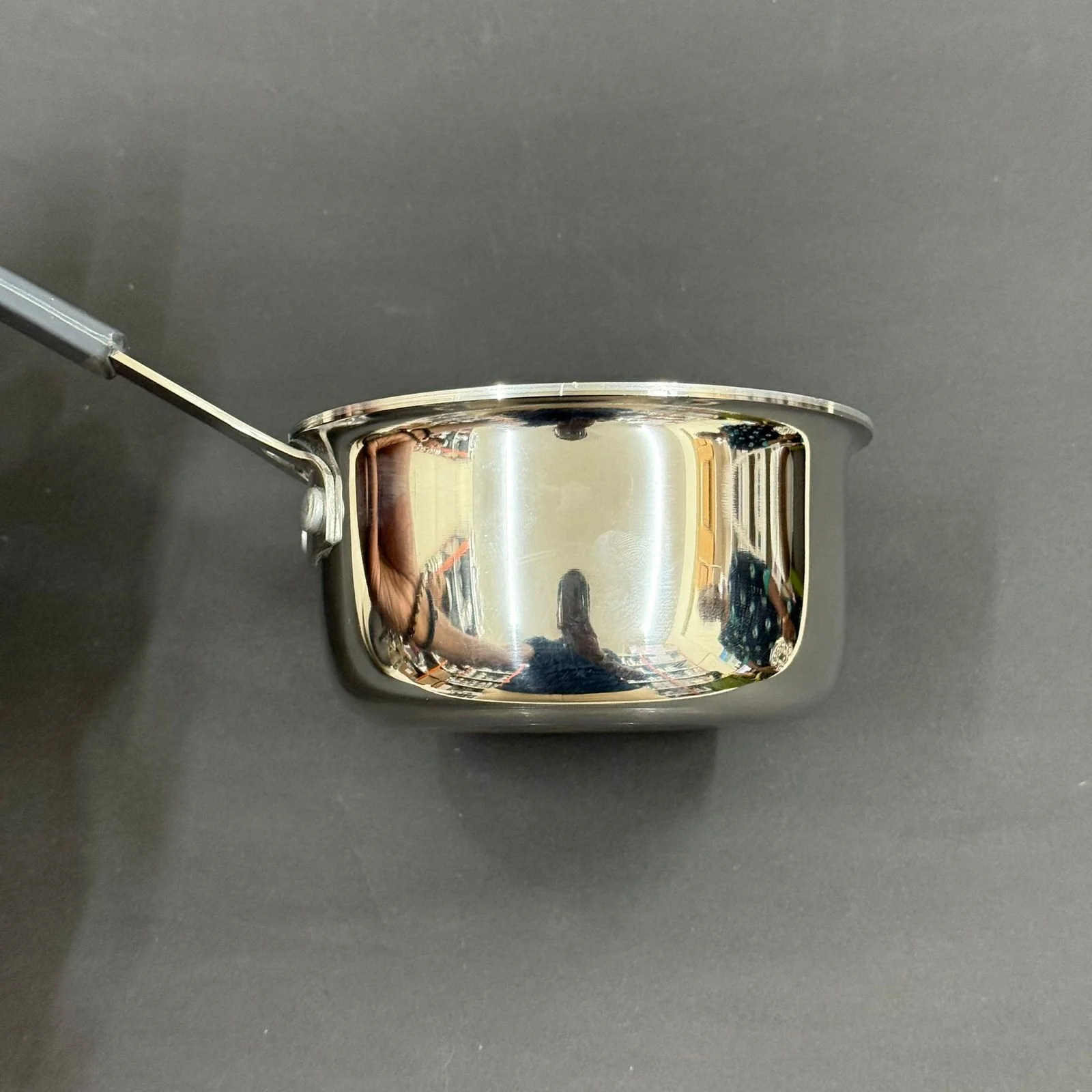 Mini Triply Saucepan – Stainless Steel - Image 6