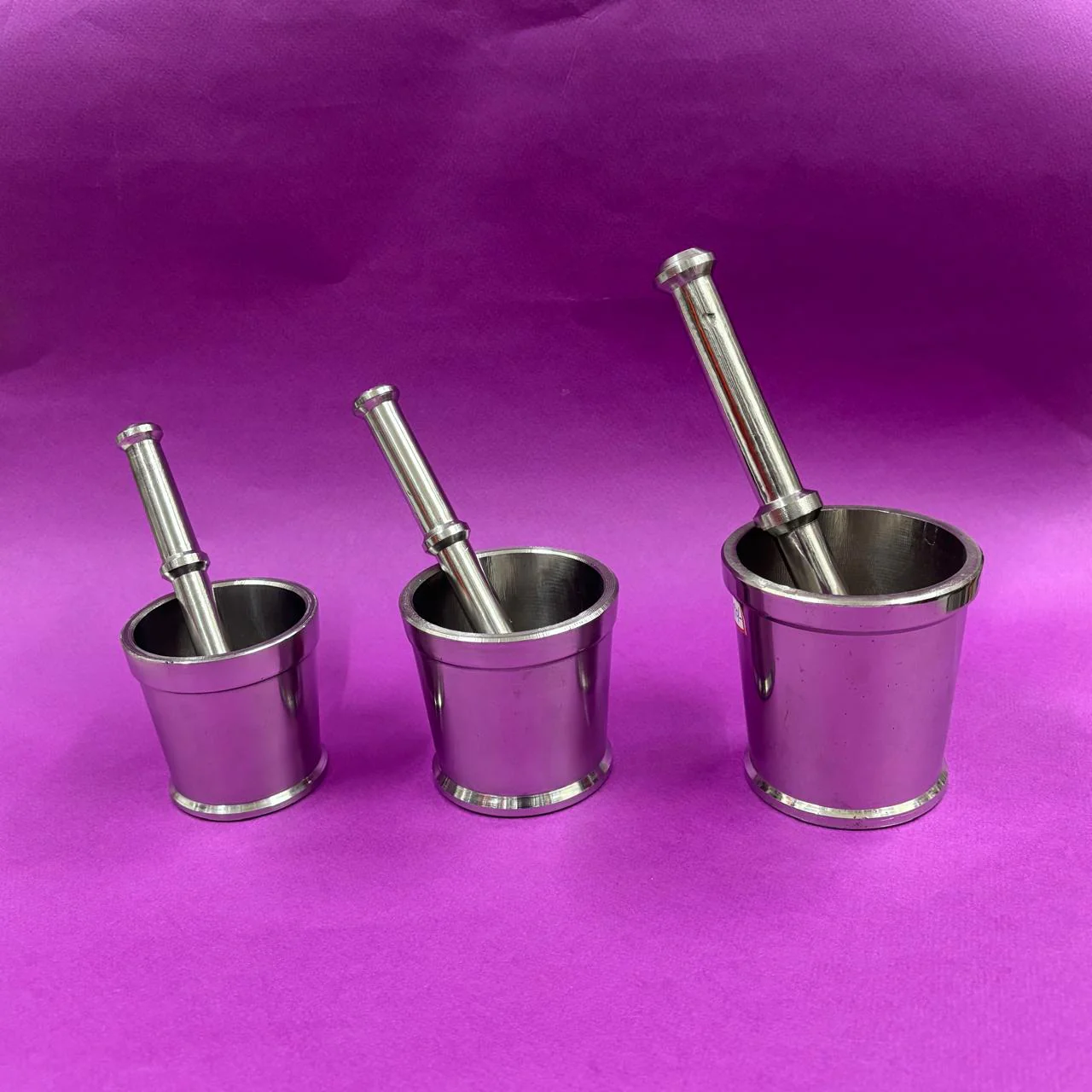 Morter and Pestle Stainless Steel Idikal