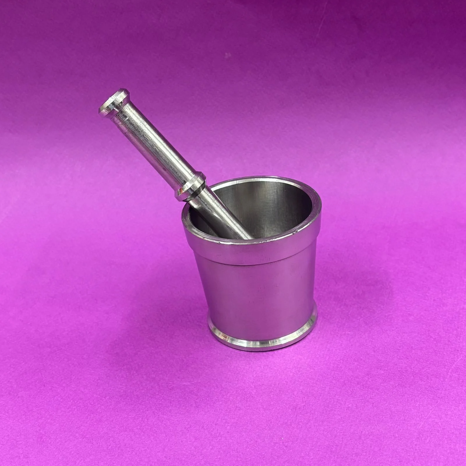 Morter and Pestle Stainless Steel Idikal - Image 3