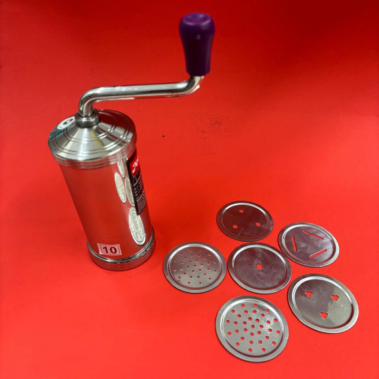Murukku Press Screw Type ā Stainless Steel
