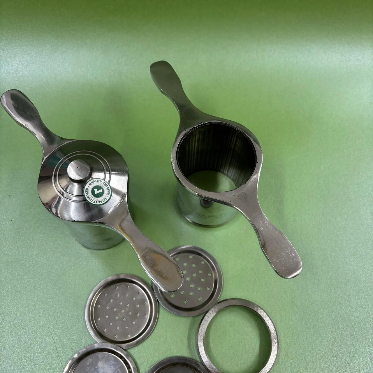 Murukku Press – Stainless Steel Double Handle Pressing Type - Image 2