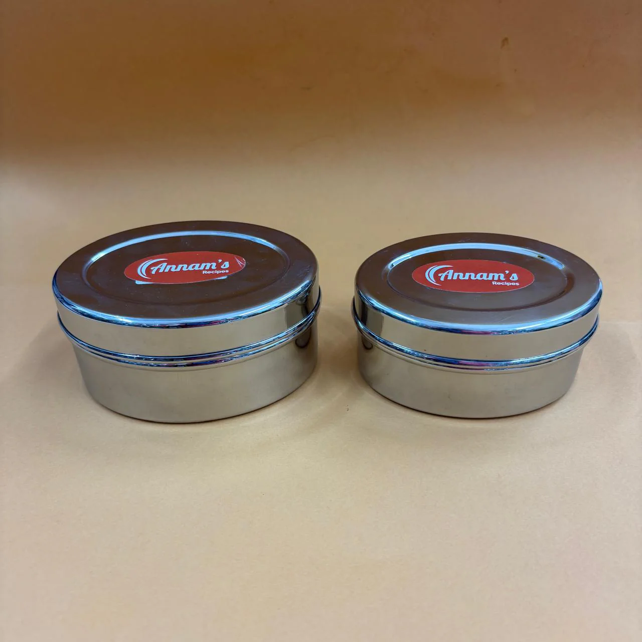 Oval Snacks Box in Stainless Steel - Image 3