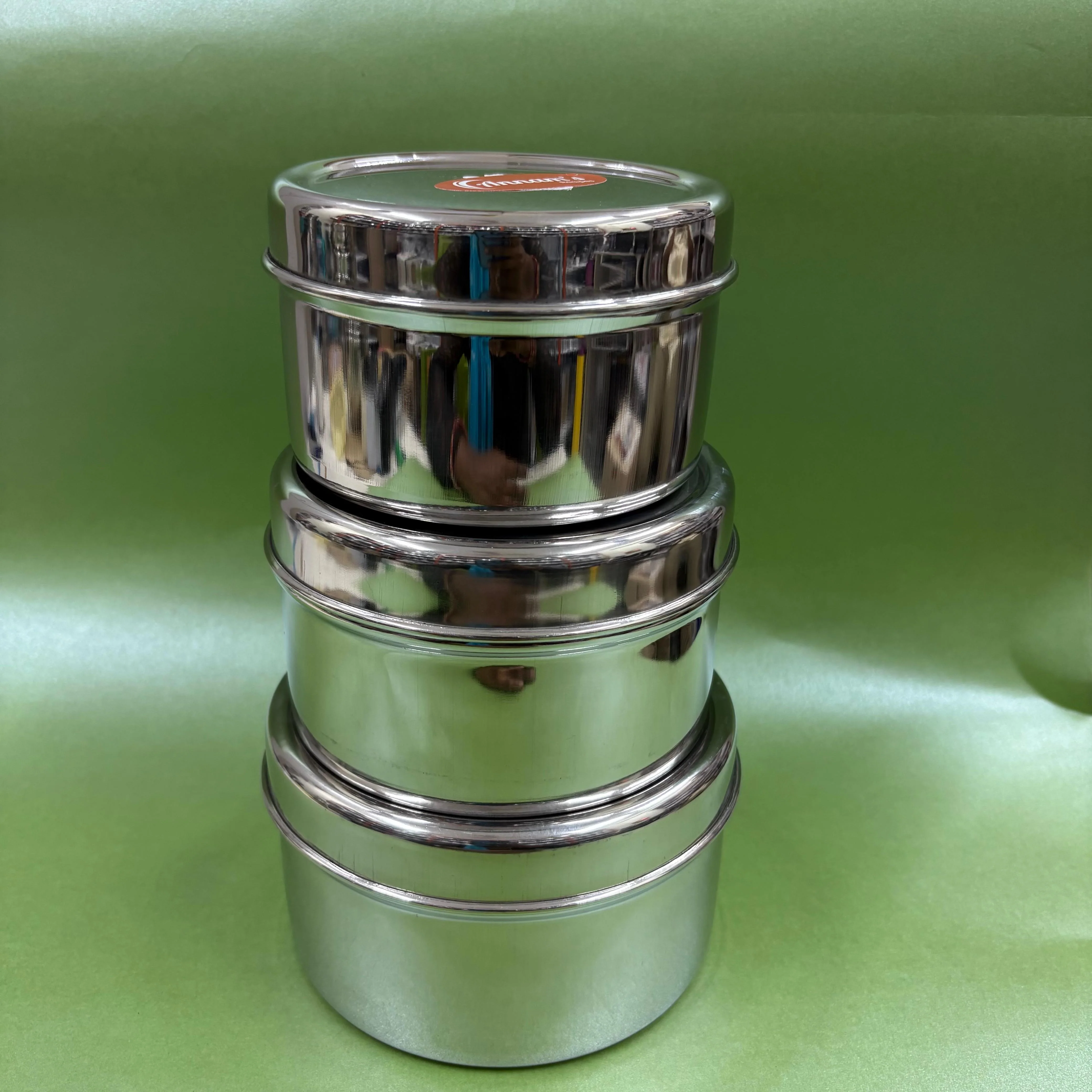 Plain Food Pack in Stainless Steel - Image 2