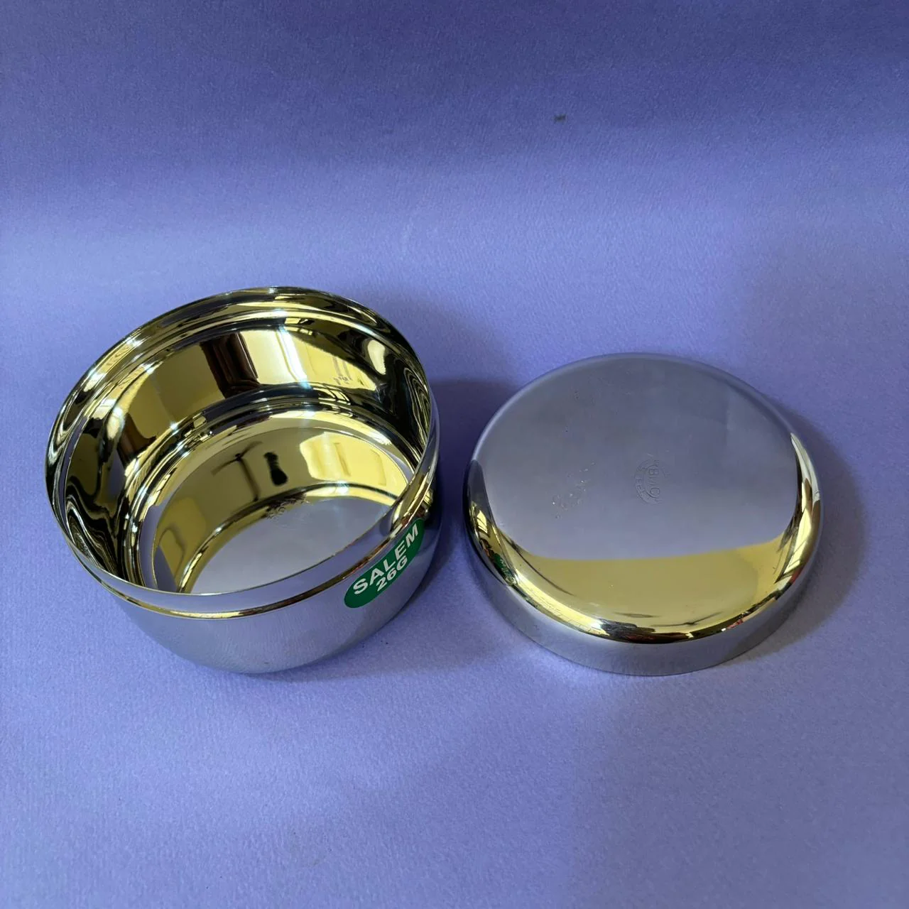 Poori Box Medium in Stainless Steel - Image 3
