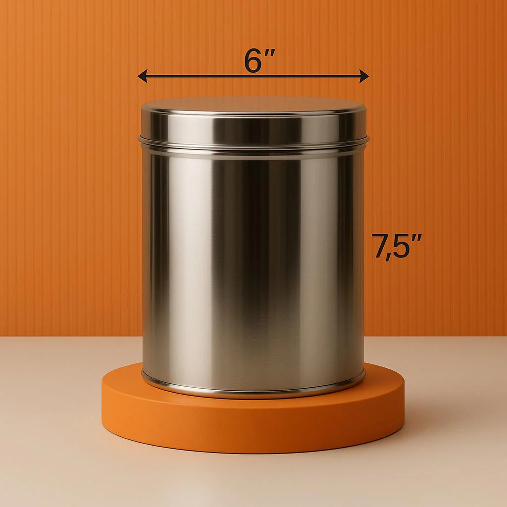 Rice Keeper Chettinad Stainless Steel Full Dabba Small - Image 3