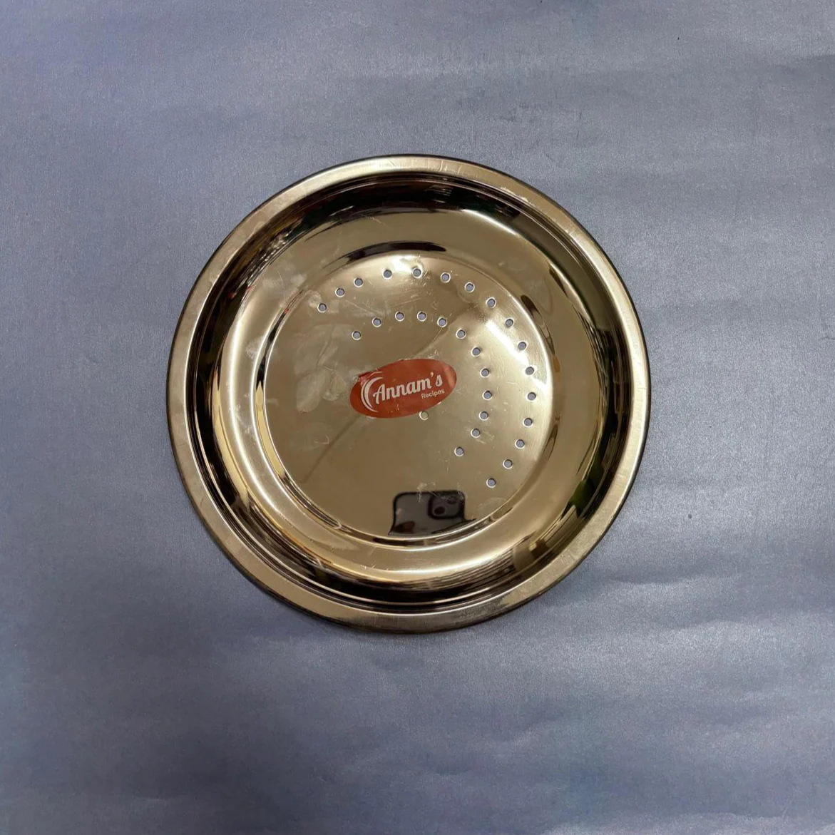 Rice pot strainer plate in stainless steel - Image 3