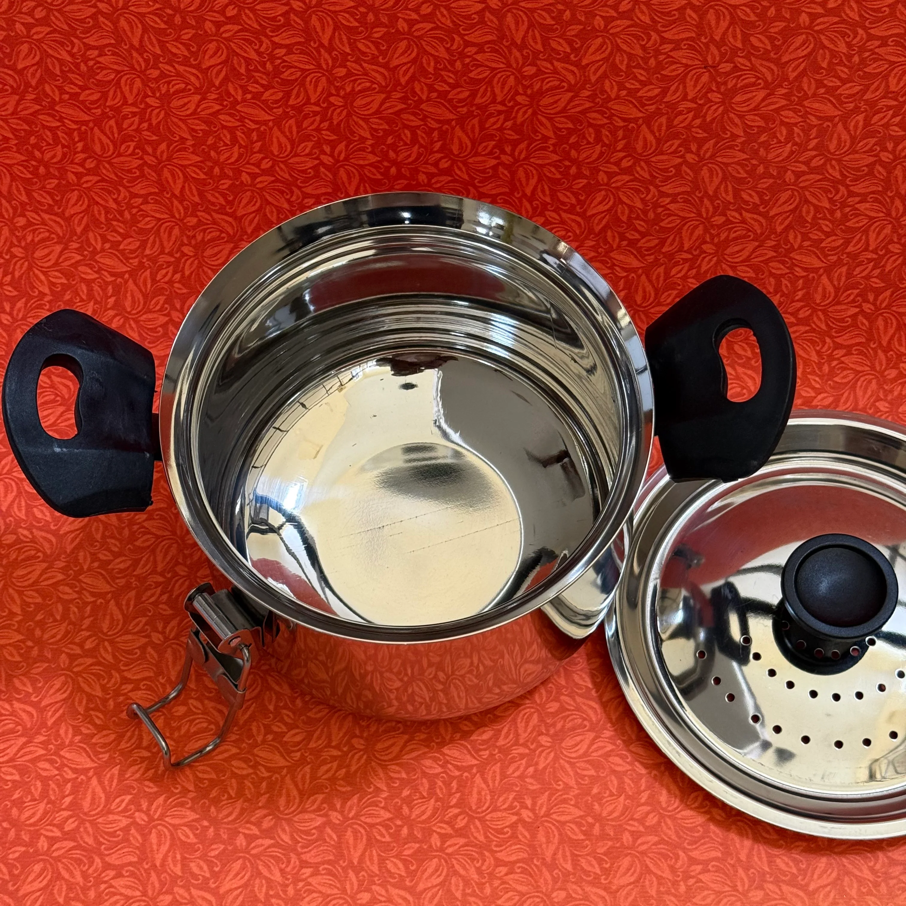 Rice Strainer Pot – Annapathiram Stainless Steel - Image 4