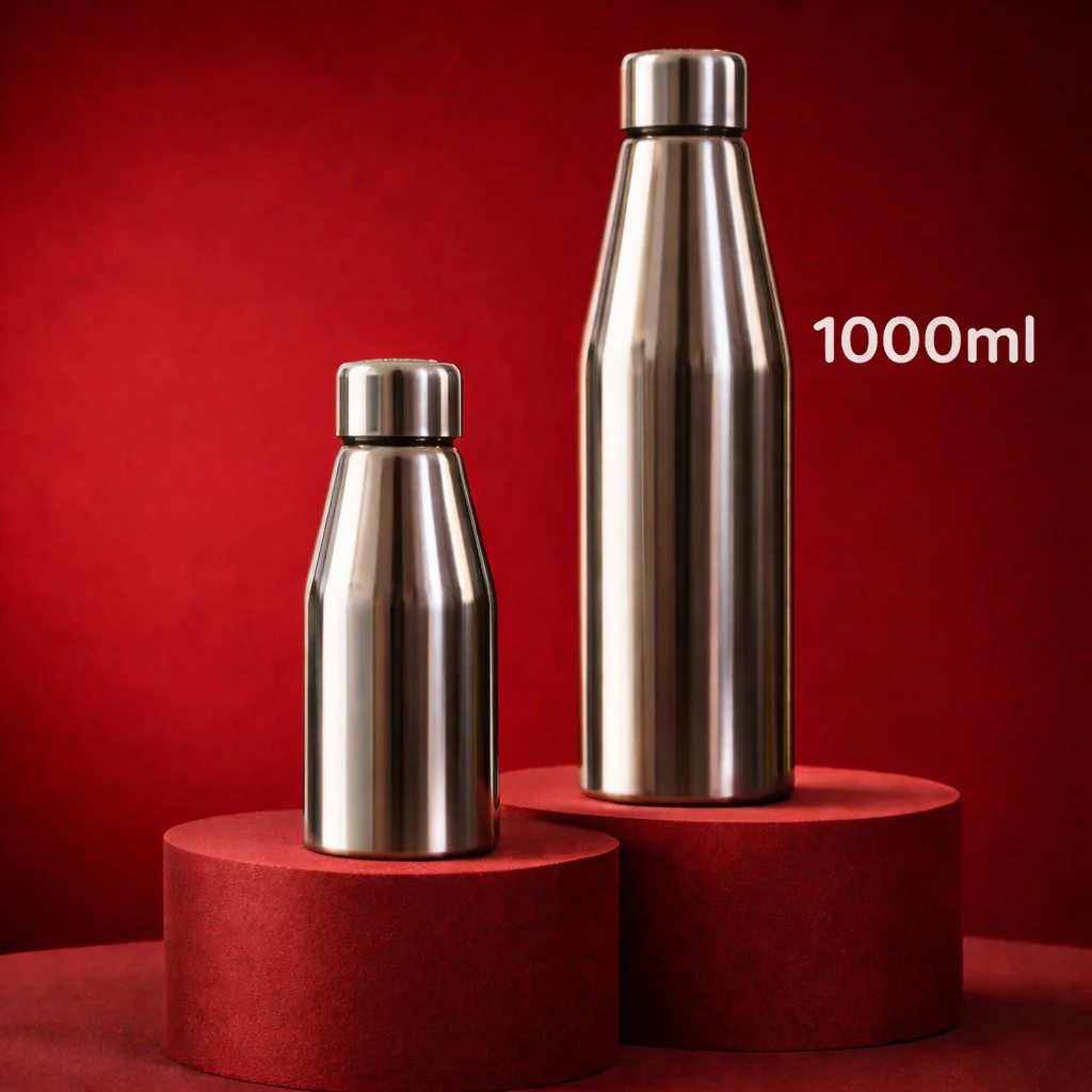 Stainless Steel Water bottle - Slim and Stylish - Image 3