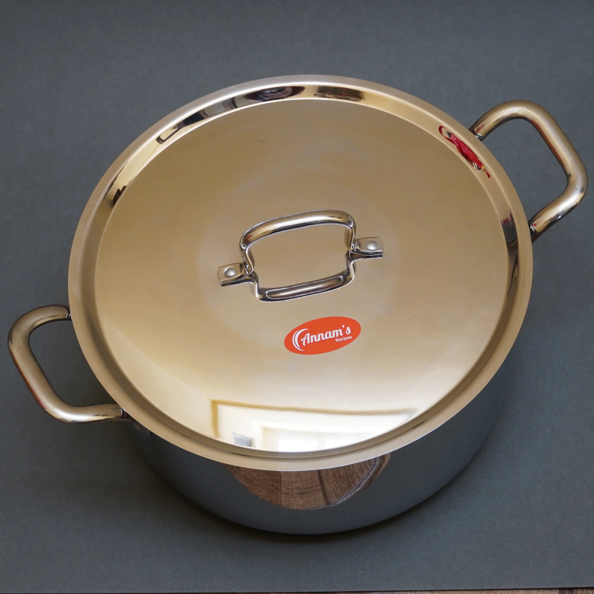 Triply Biryani Pot - Stainless Steel - Image 10