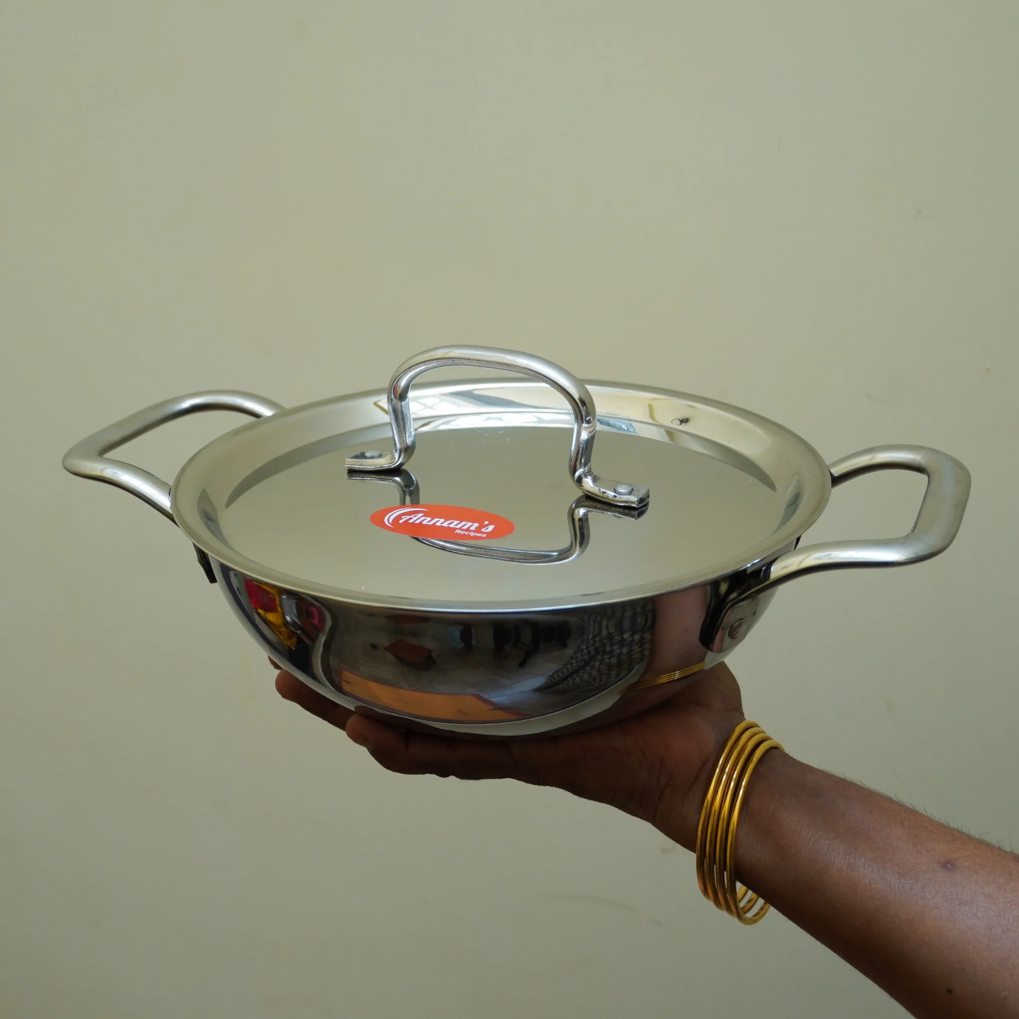 TriPly Kadai - Stainless Steel