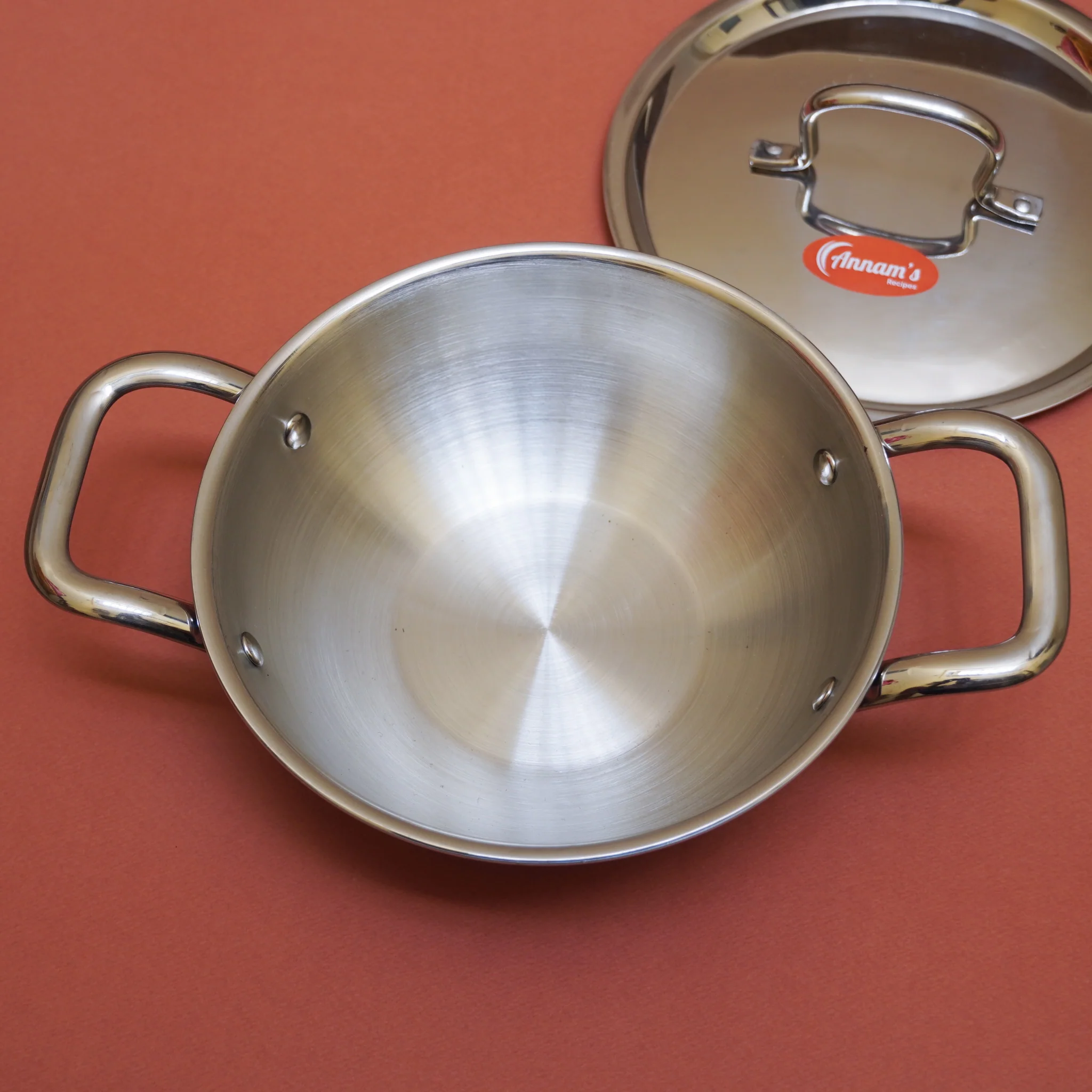 TriPly Kadai - Stainless Steel - Image 3