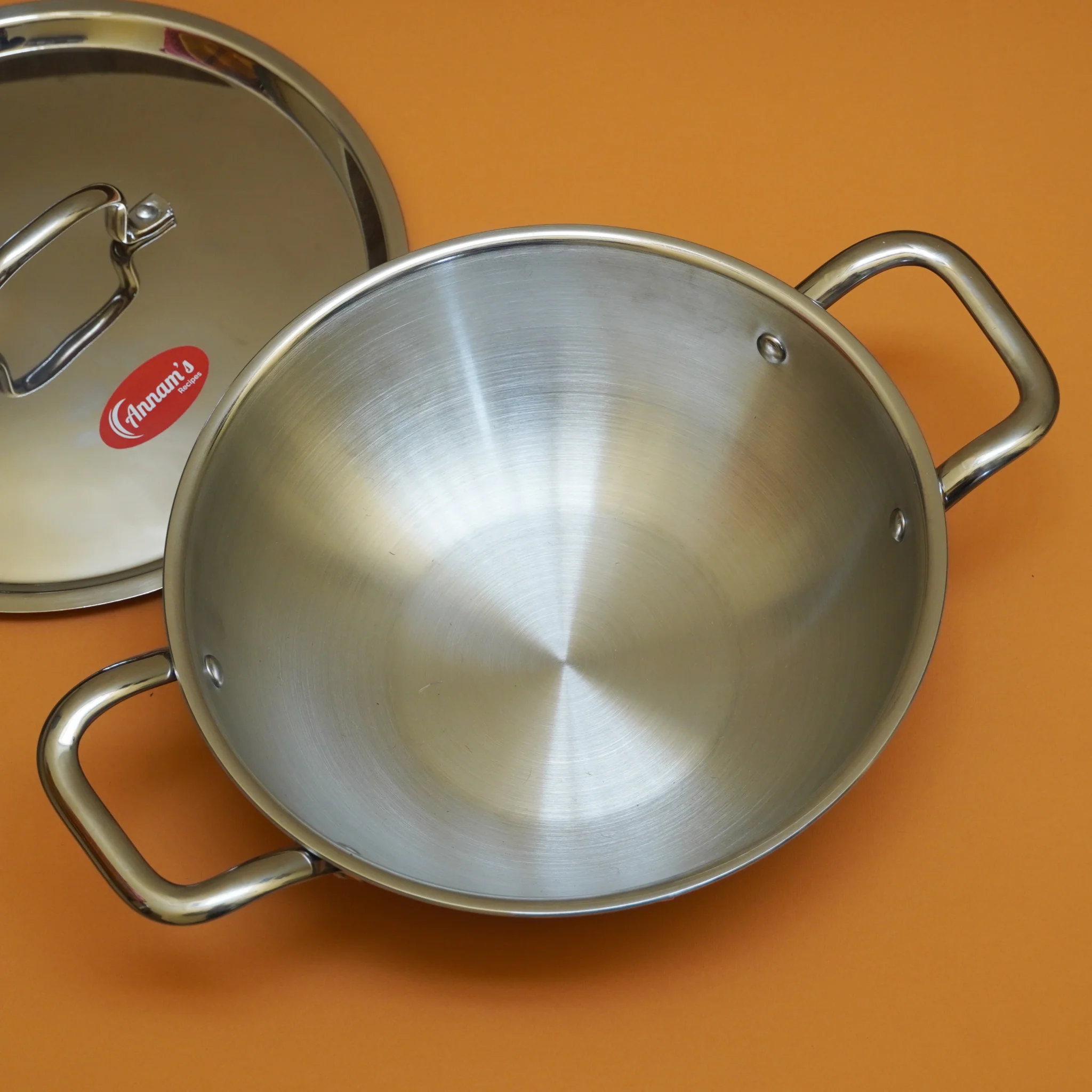 TriPly Kadai - Stainless Steel - Image 7