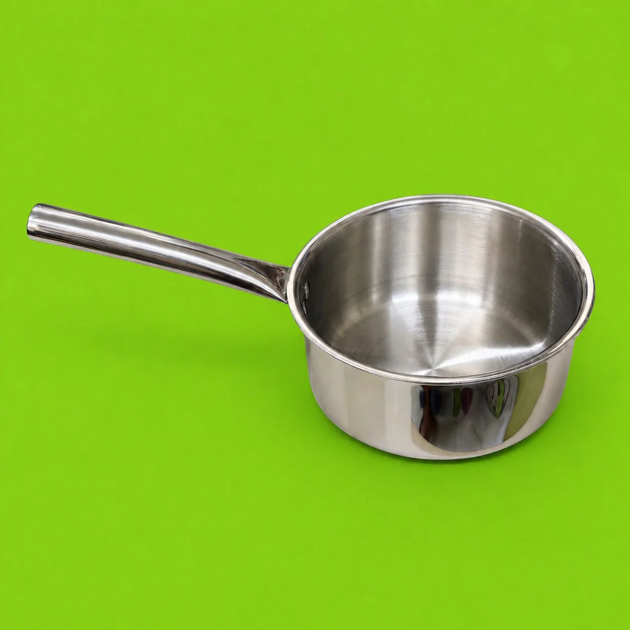 Triply Saucepan with Steel Handle - Stainless steel - Image 2