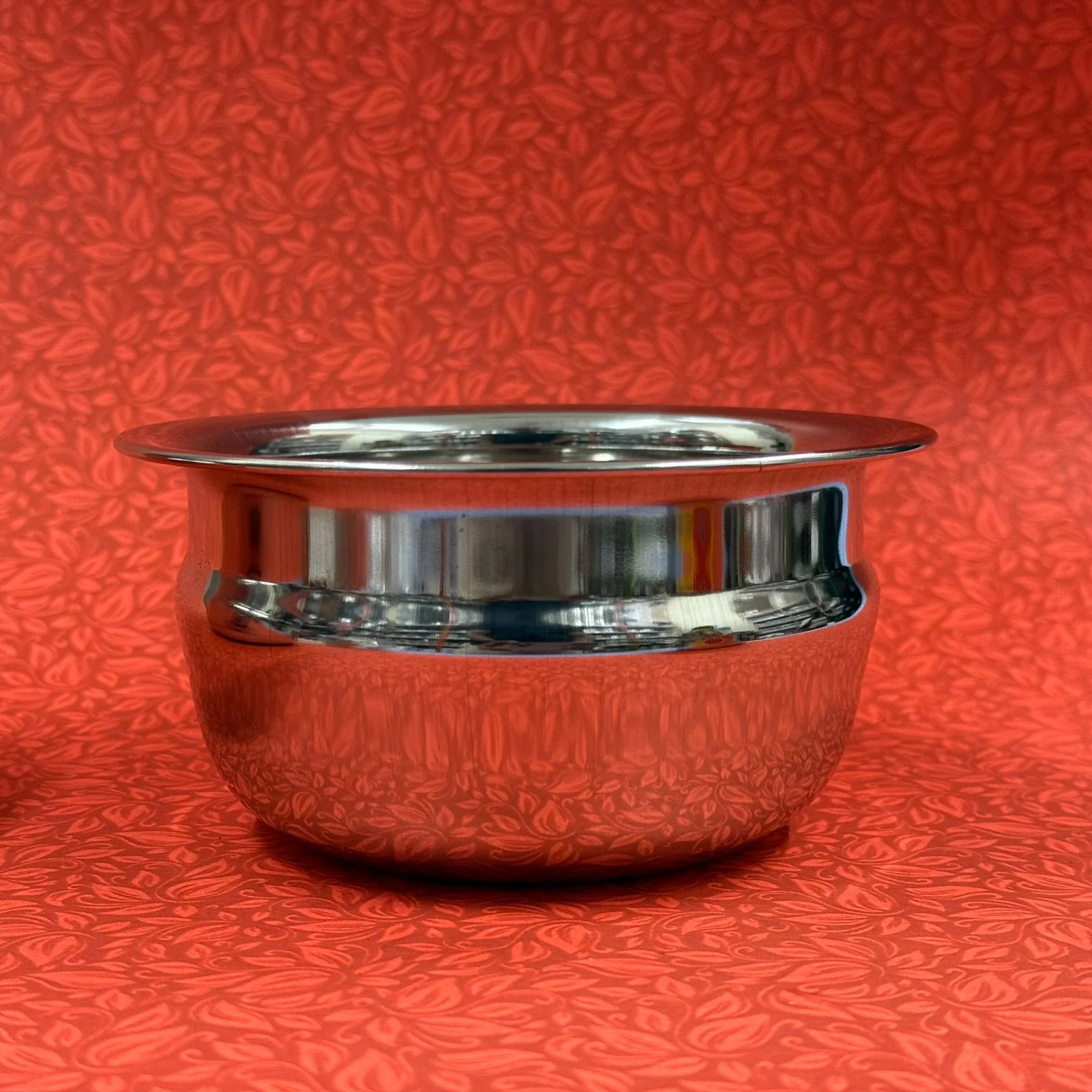 VAANA Tope Set of 5 - Stainless Steel Chettinad Adukku - Image 3