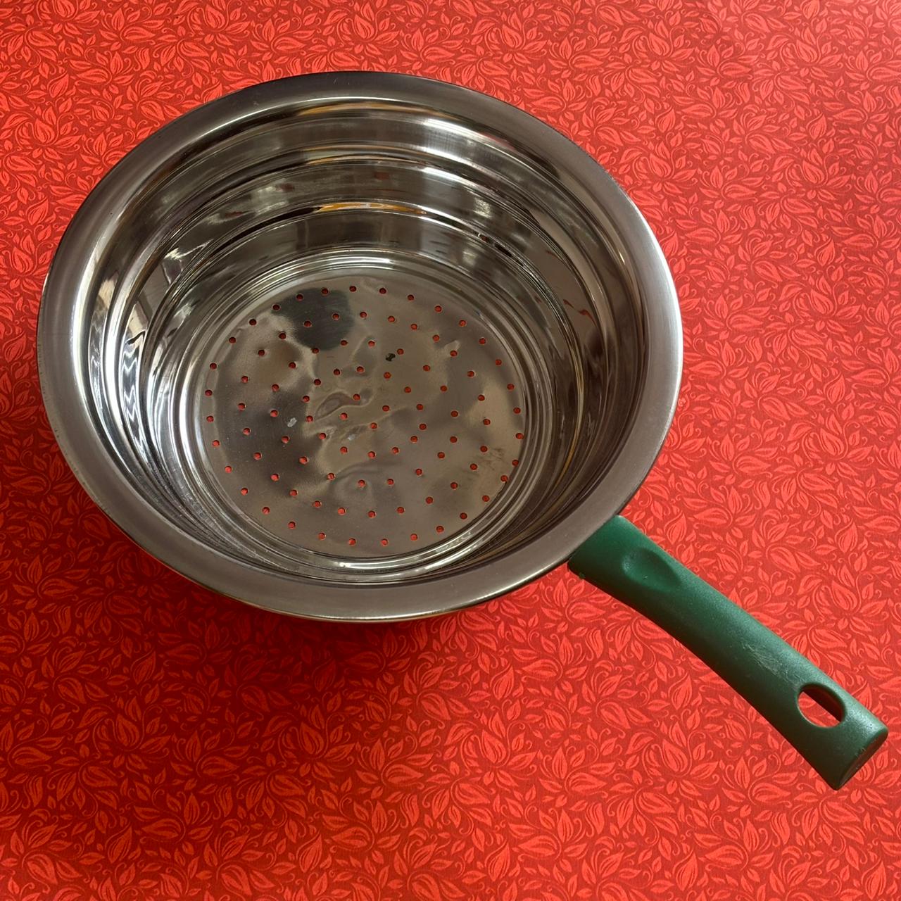 Vegetable Strainer in Stainless Steel with Plastic Handle – Type Two - Image 3